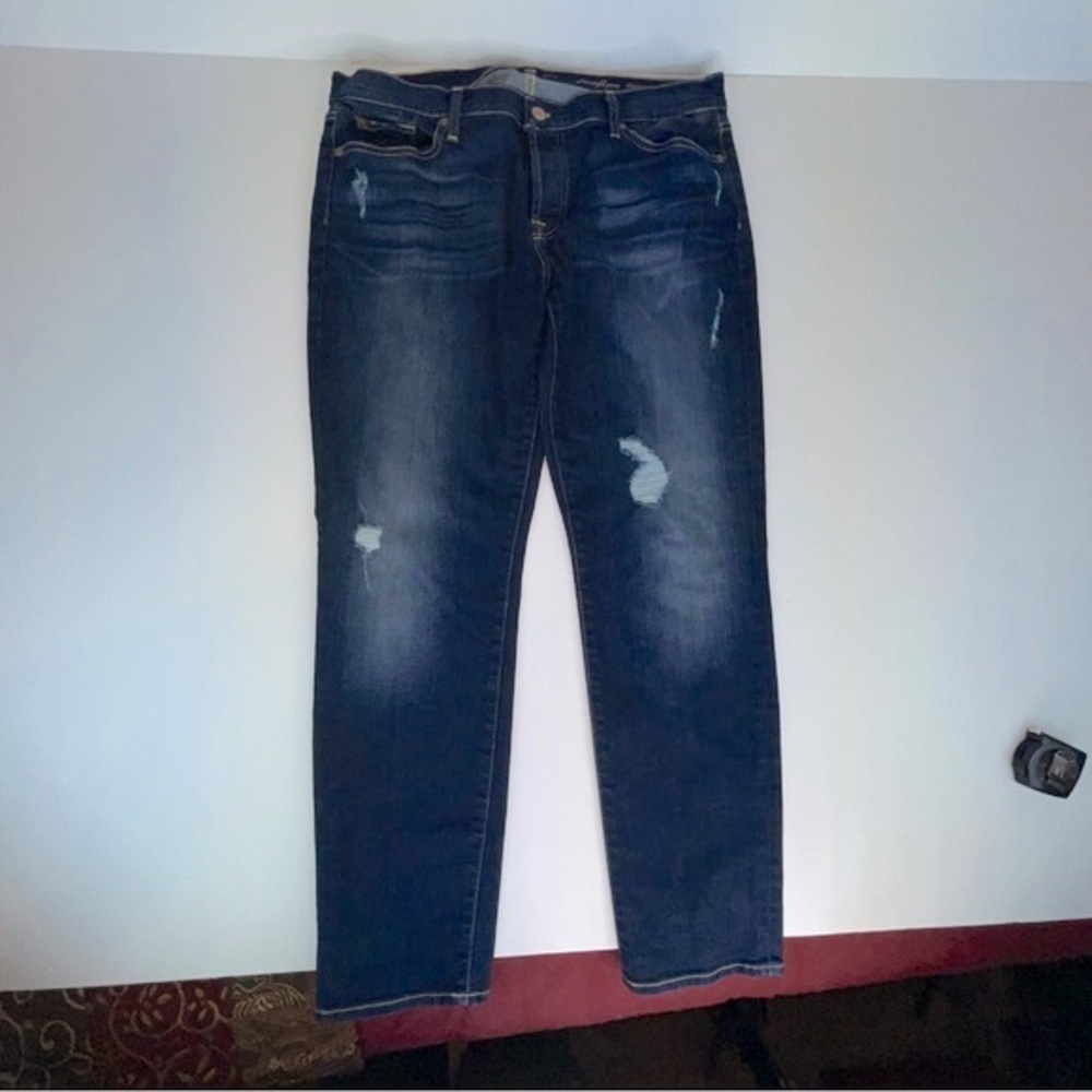 7 for all Mankind Josefina Skinny Boyfriend Jeans NWOT - Picture 4 of 16